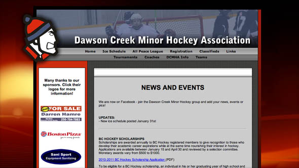 Dawson Creek Minor Hockey Dawson Creek Minor Hockey