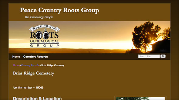 Peace Country Roots Group